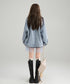 Jacquard Stitch Denim Jacket